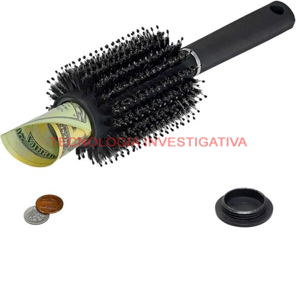 Spazzola nascondi soldi/preziosi (nera)