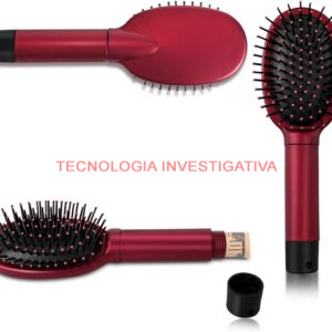 Spazzola per Capelli  Nascondi Denaro, Contanti (Rosso) - immagine 2