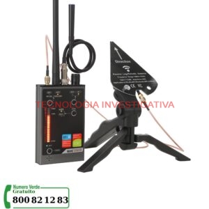 Rilevatore da 1 MHz a 12 GHz Scanner di segnali RF anti-spia GPS, WiFi Bluetooth, segnali 4G 5G, 2,4G, 5,8 GHz